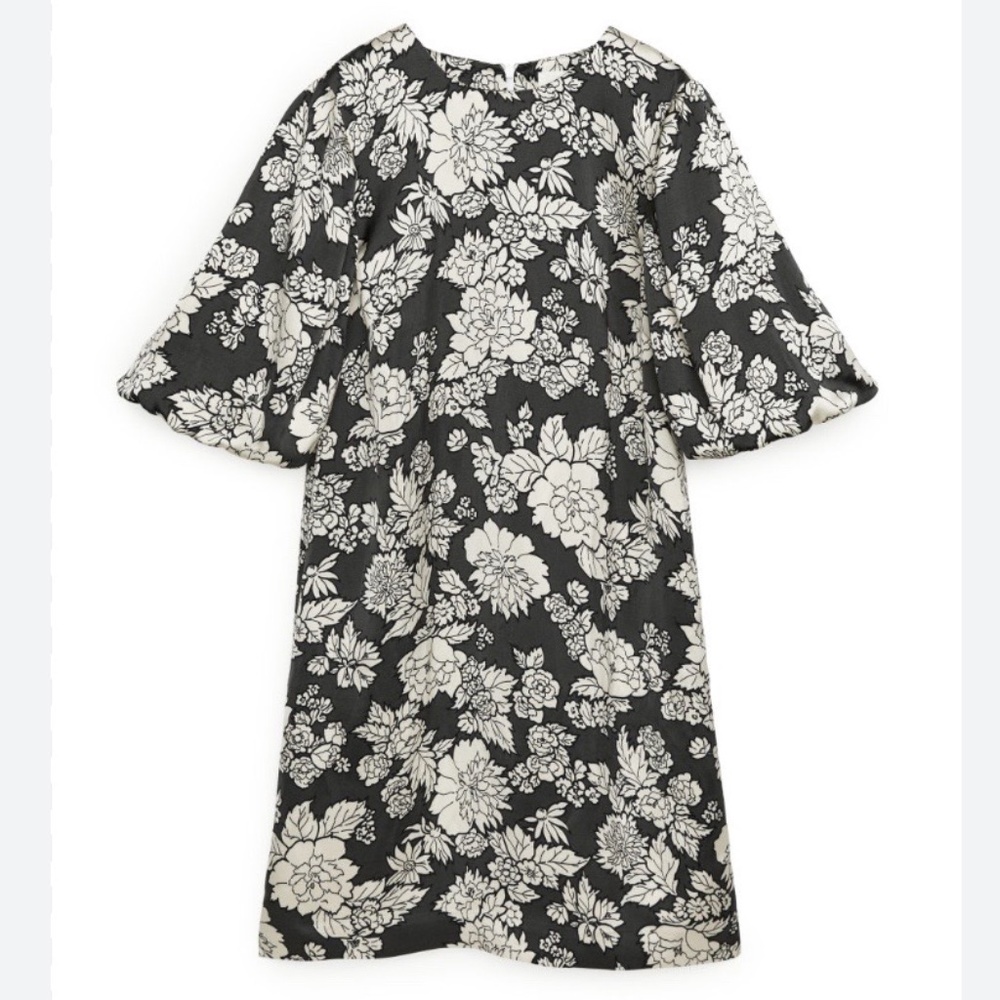 ARKET Balloon Sleeve Sack Dress